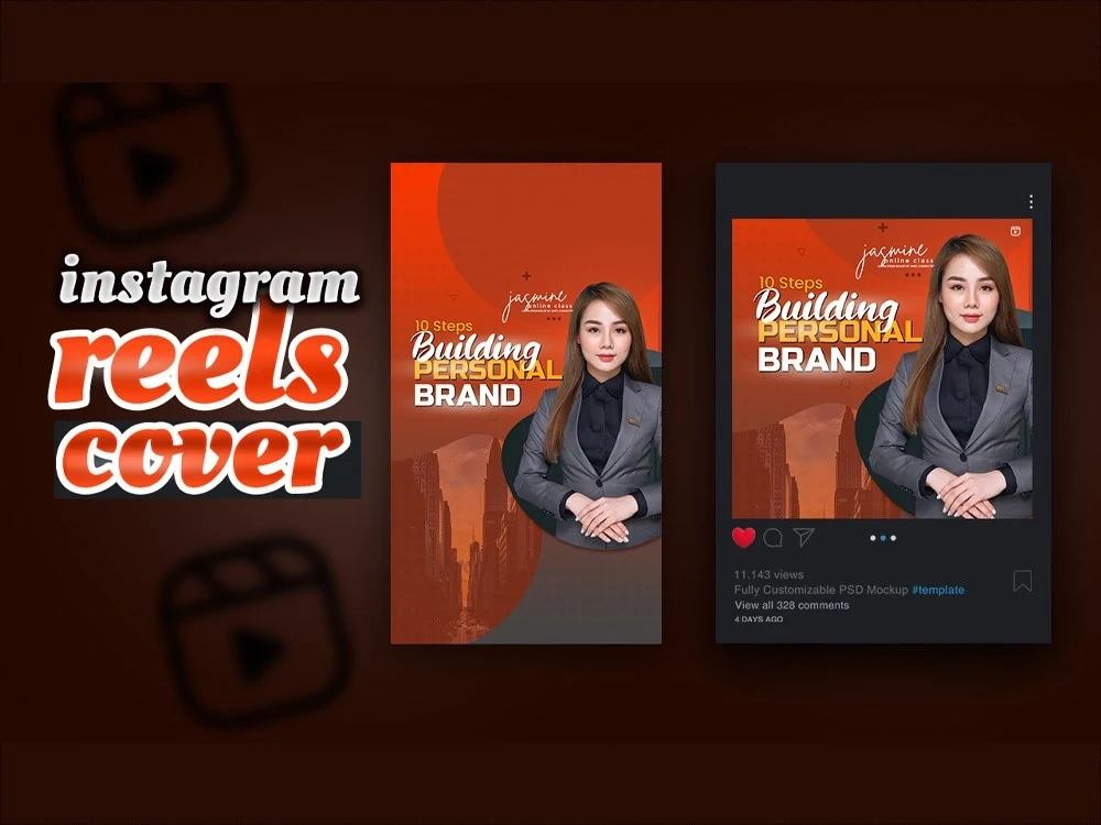 Instagram reels cover image or youtube thumbnail design | Upwork