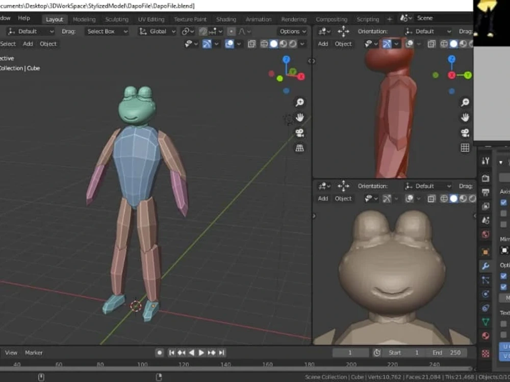 Humanoid Insect Vrchat Model 3d character model and rigged for vrchat and game | Upwork