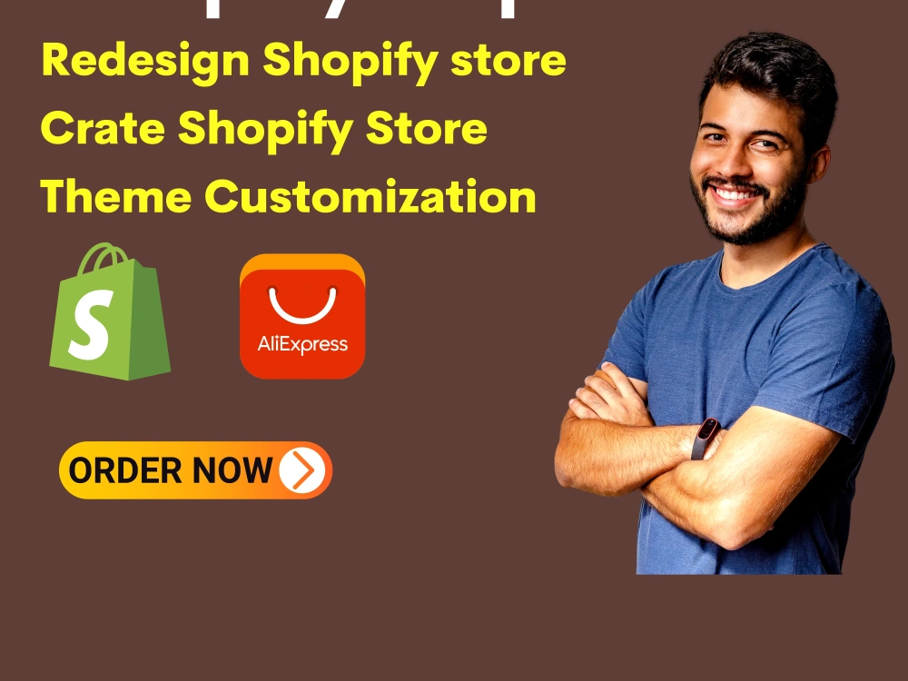 Dropshipping Shopify store design or setup, theme customization | Upwork