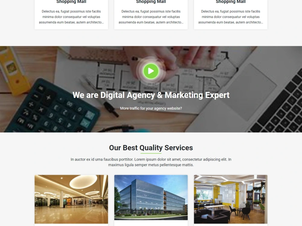 A responsive WordPress landing page design based on Elementor | Upwork
