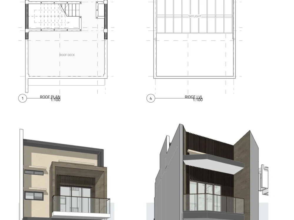 A full set of architectural drawings. Upwork