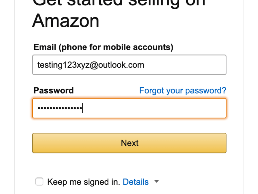 An Amazon seller account in UK & USA, Individual / Professional Upwork