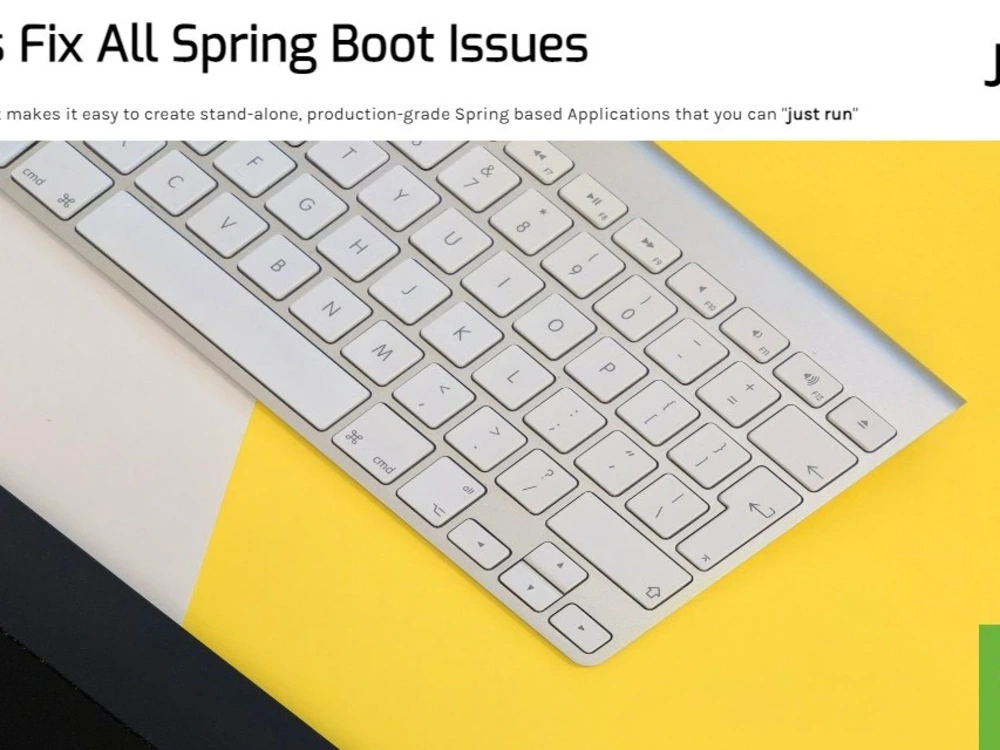 A Spring Boot Application for your project. | Upwork