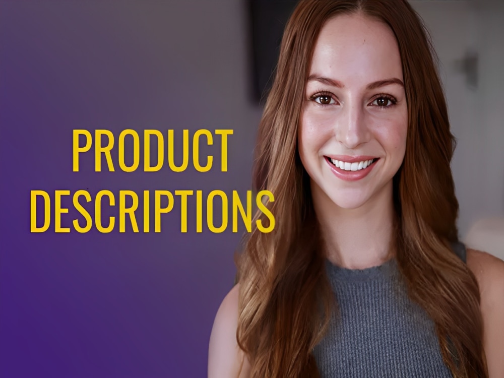Catchy product descriptions writing Upwork