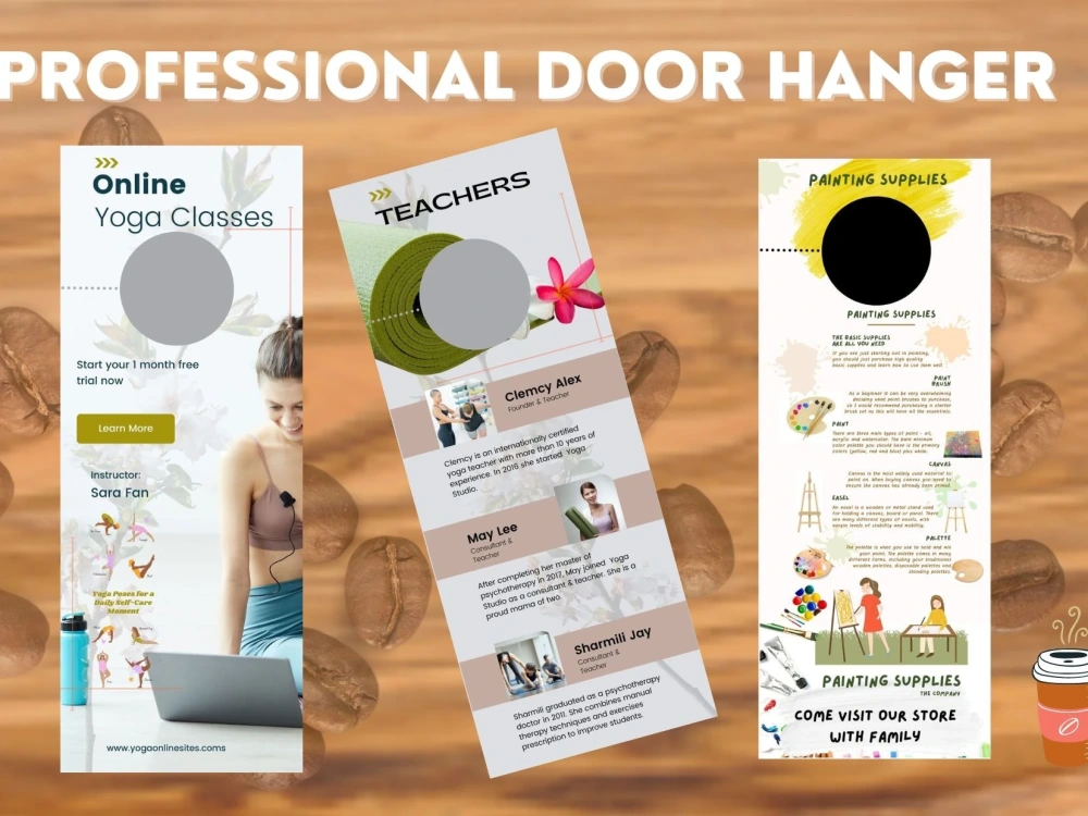 A professionally designed Door Hangers | Upwork