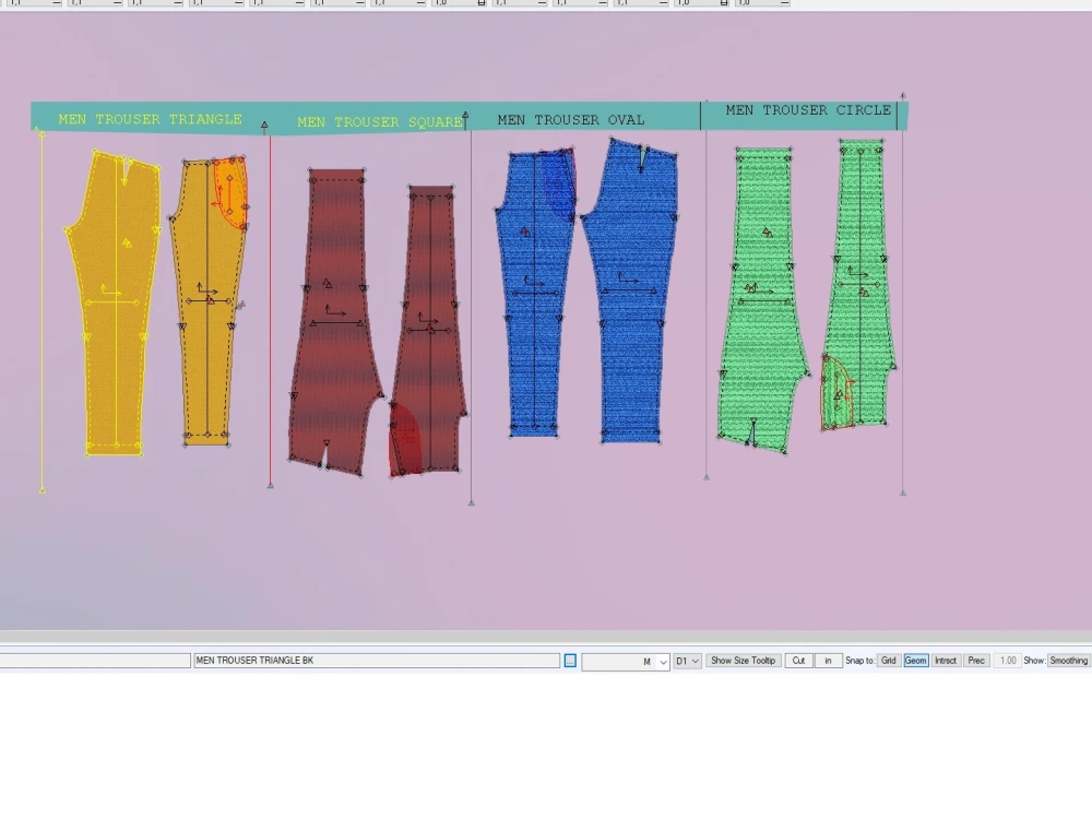 Sewing patterns CAD/PDF, grading, marker, print designs Upwork