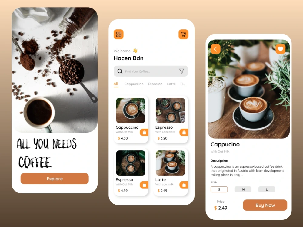 A modern and minimalist ui ux design for mobile app and website | Upwork