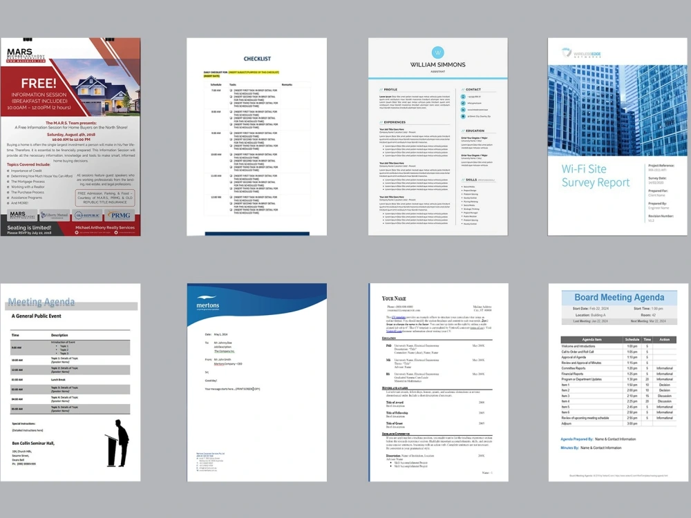 A professionally formatted document based on your needs Upwork