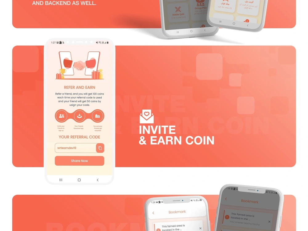 Quiz Mobile App Quiz Game (Android & iOS) + Admin Panel Upwork