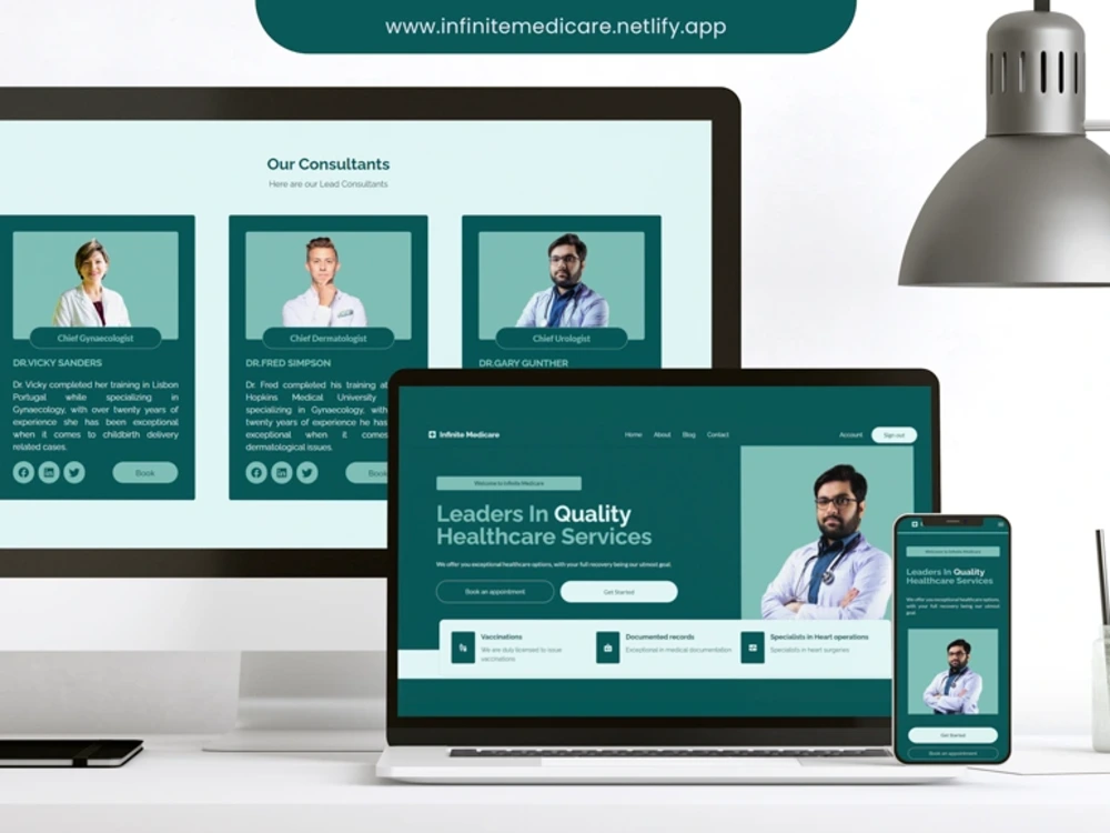 A hospital management web application built with React and Node.js | Upwork