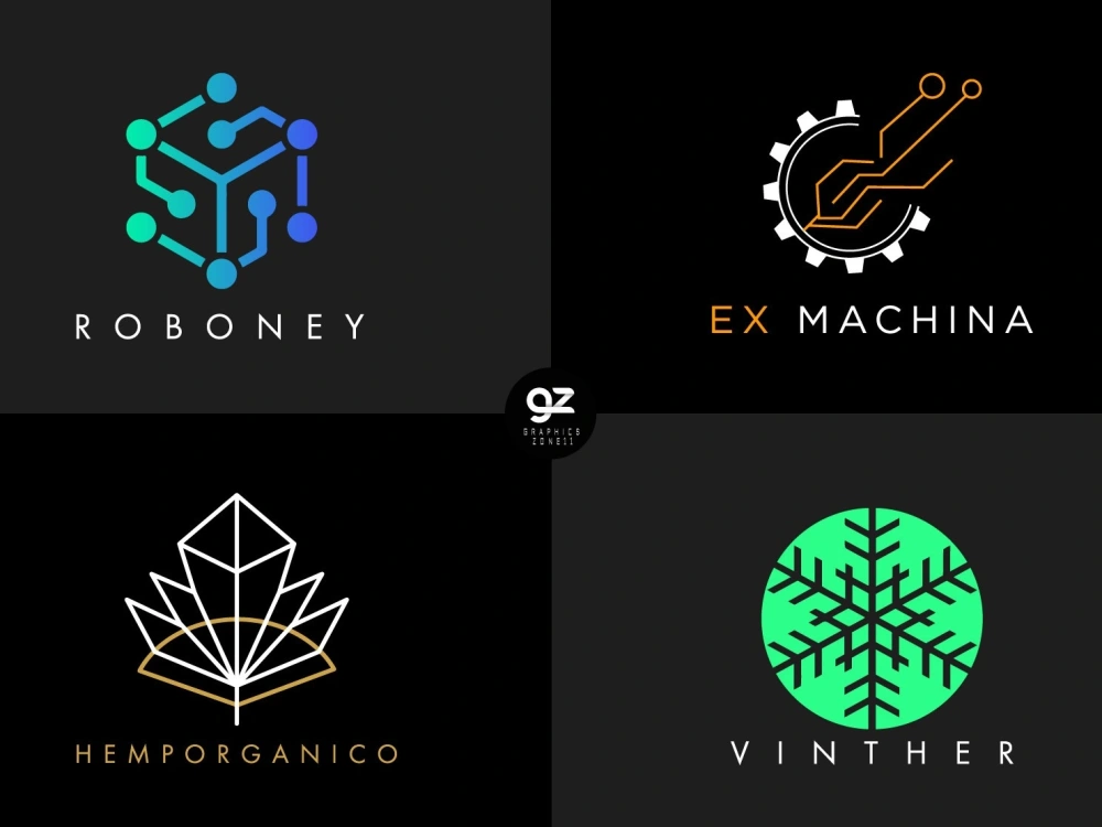 A modern minimalist and luxury logo design | Upwork