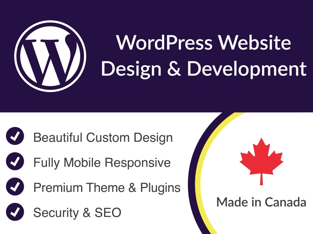 A custom designed WordPress website tailored to your needs | Upwork