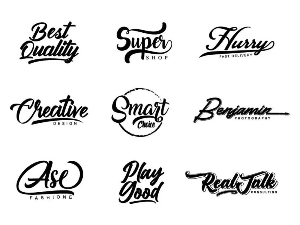 Typography calligraphy handwritten signature logo design | Upwork