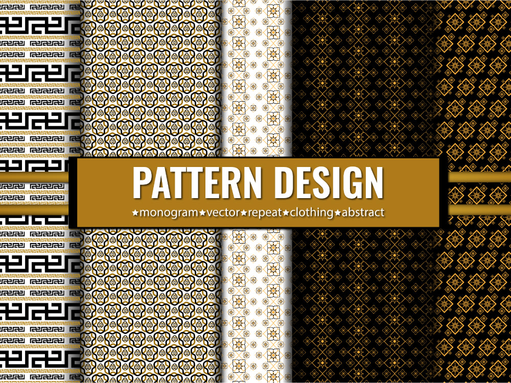 Monogram seamless fabric design pattern design textile pattern print ...