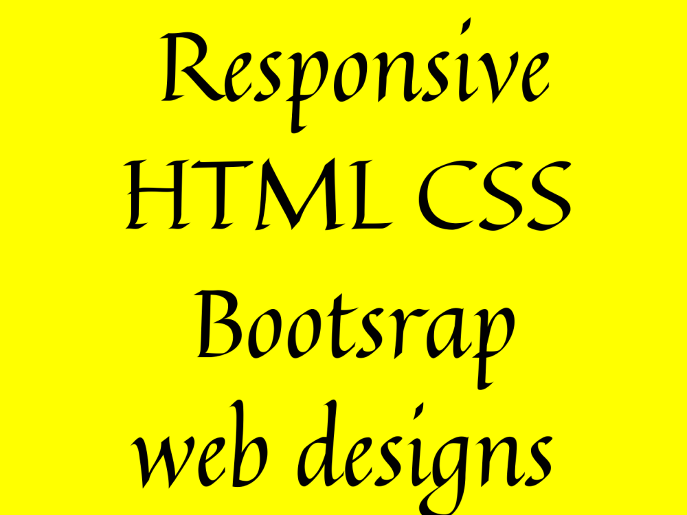 Custom landing page in HTMLCSS Bootstrap | Upwork