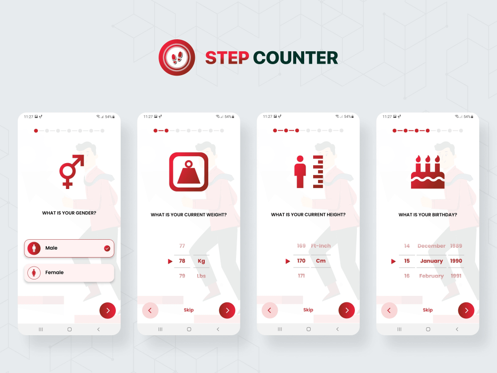 Step Tracker Mobile App Development Pedometer App For Android & iOS