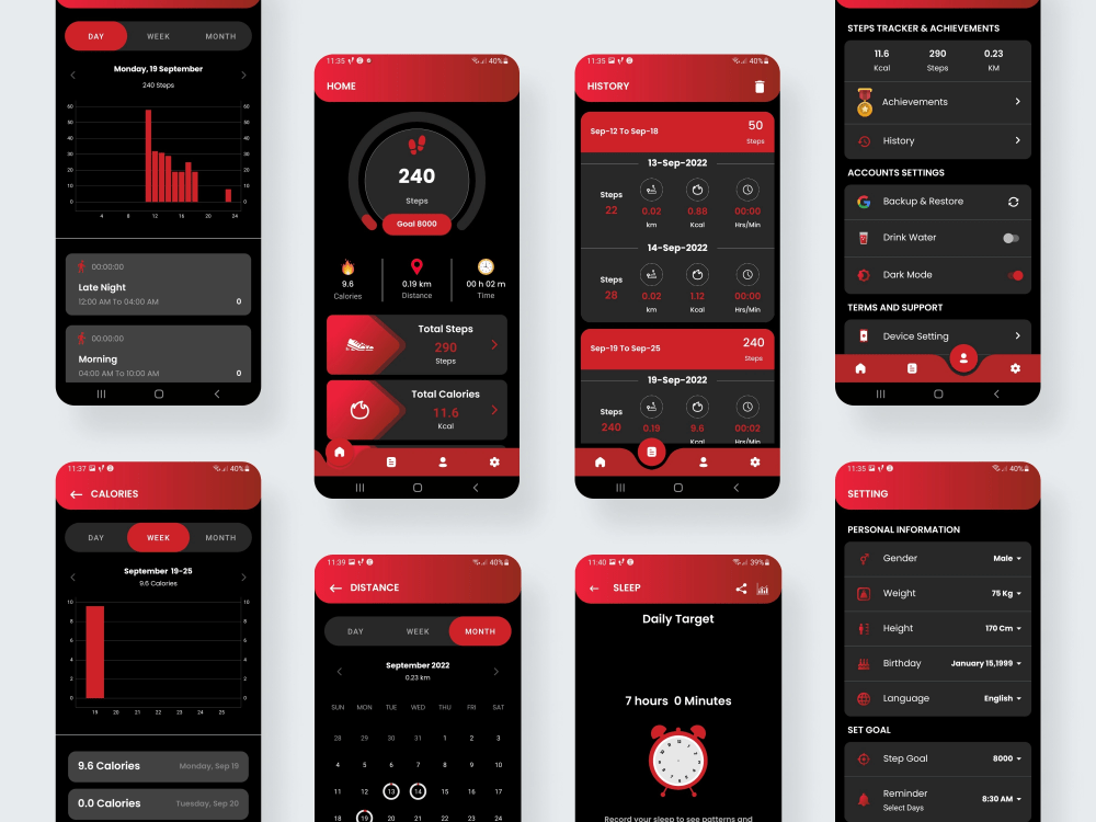 Step Tracker Mobile App Development Pedometer App For Android & iOS