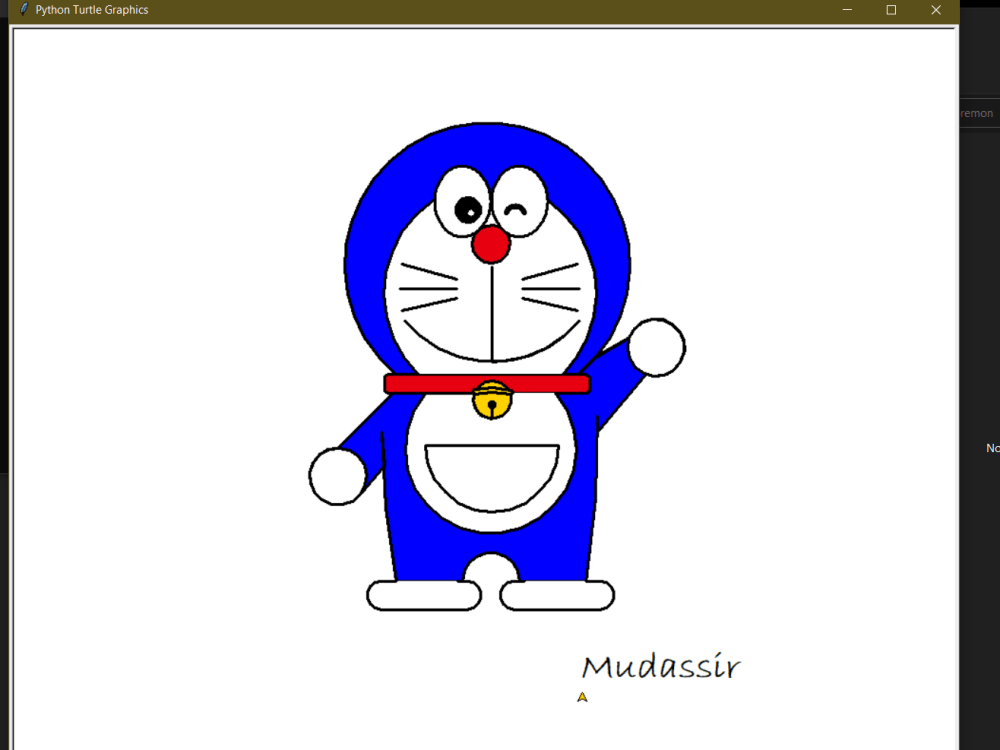 A python script with turtle graphics. | Upwork