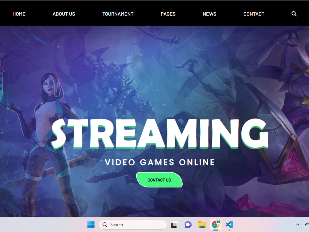 Building a Responsive Gaming Website | Upwork