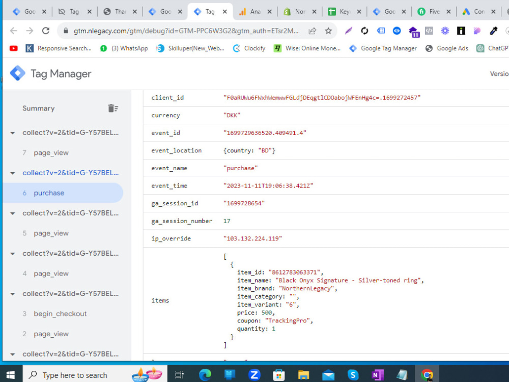 Meta conversion api, Meta pixel api through google tag manager GTM | Upwork