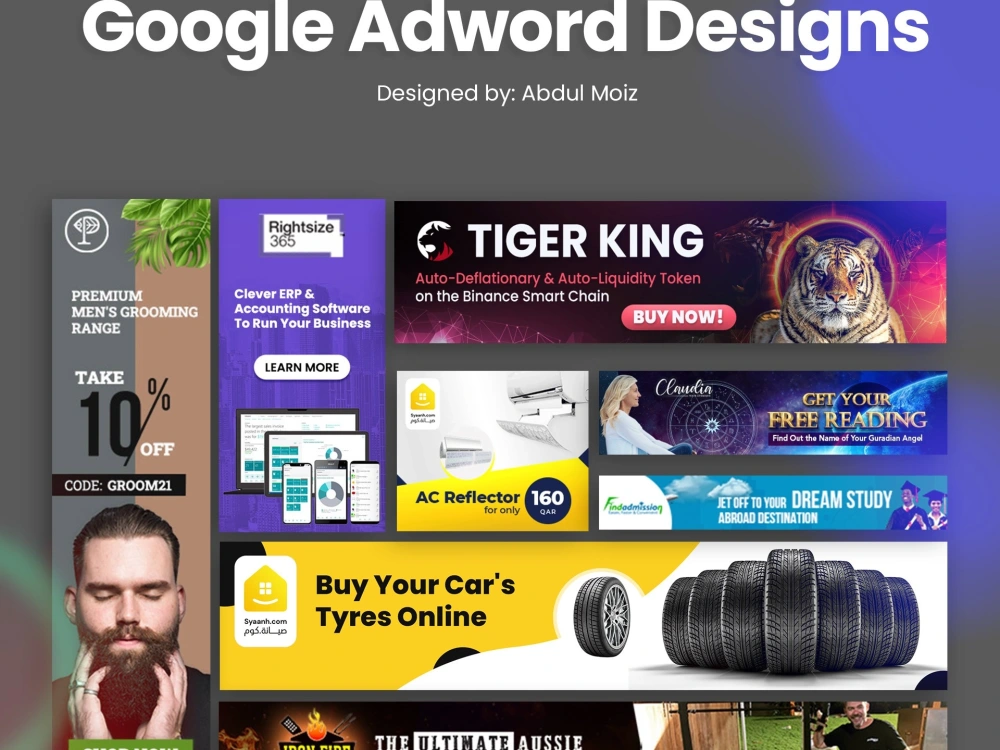 Professional Google Banner Ads, Adwords Banner Design Upwork