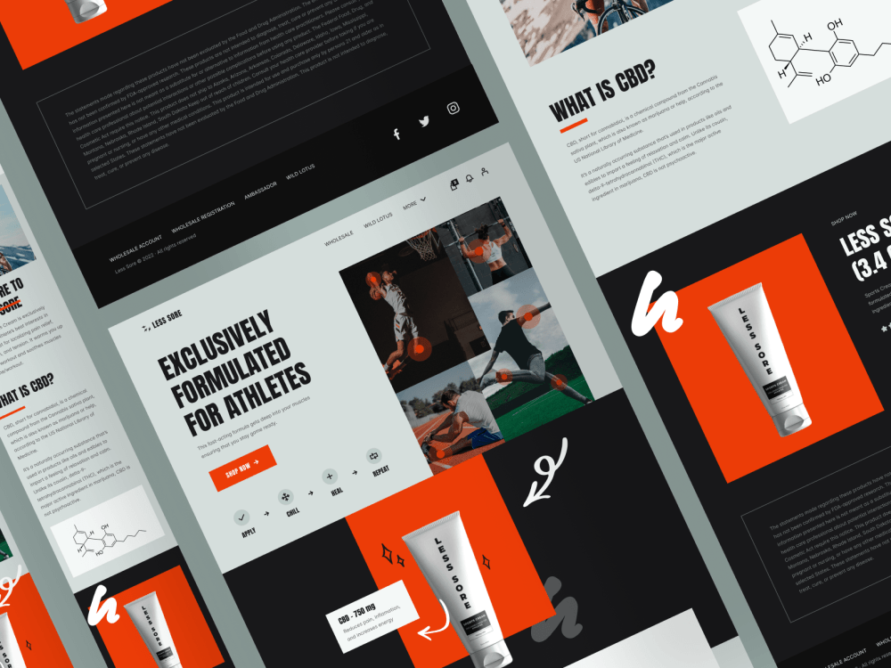 Stunning modern UI UX for landing page, website, and mobile app | Upwork