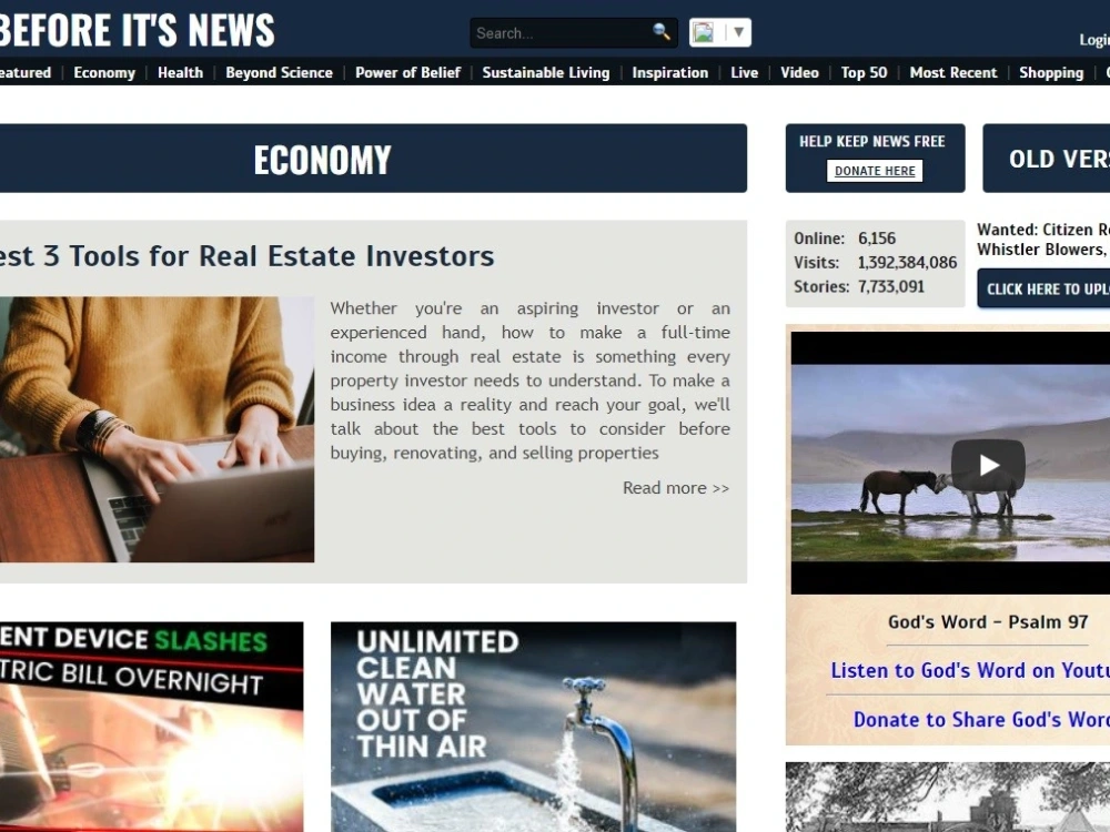 Your article or guest post published on Beforeitsnews com Upwork