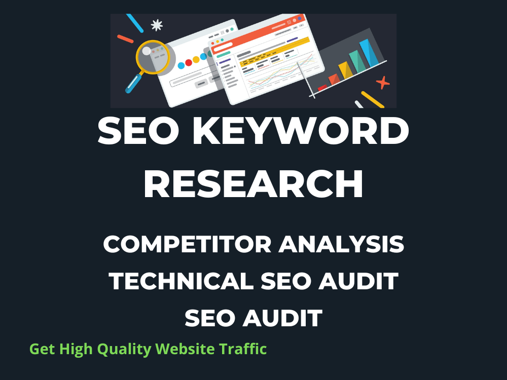 SEO Keyword Research Competitor Analysis SEO Audit Images SEO Technical ...