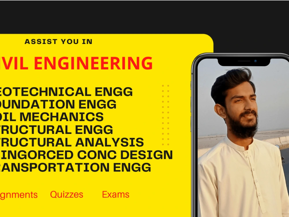 Help in structural, foundation, geotechnical and transportation
