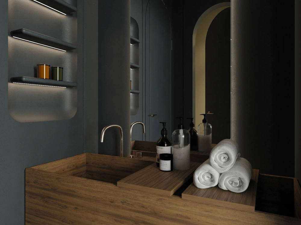 A high quality 3d rendering photo of a well designed space. | Upwork