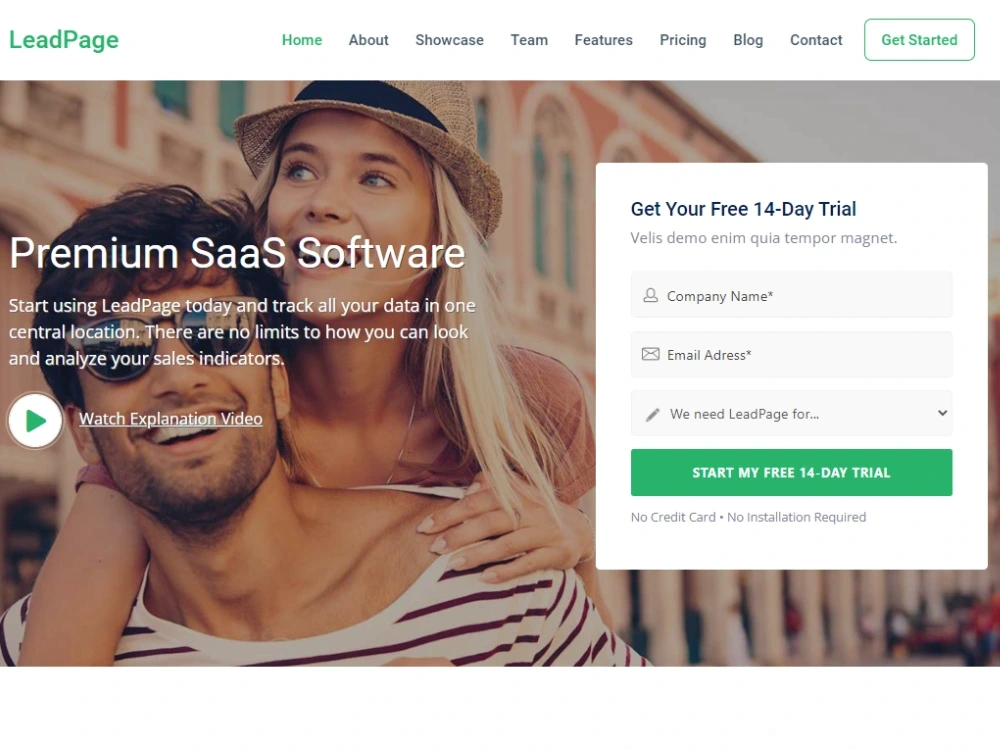 Landing page on mailchimp getresponse hubspot unbounce instapage mailerlite Upwork