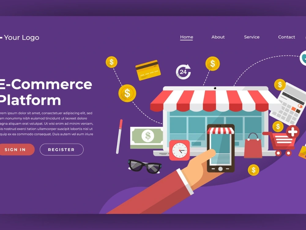 Gro Commerce A dynamic and efficient e-commerce site | Upwork