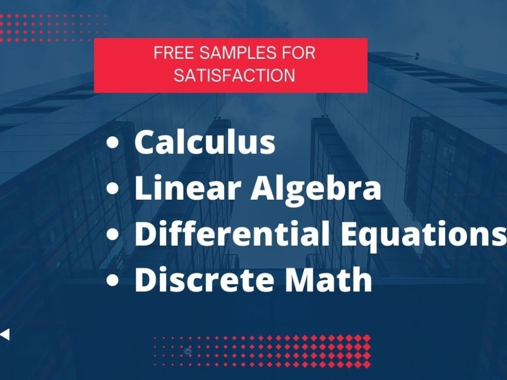 Math Up Work Help in calculus, linear algebra, differential equations, discrete math ...