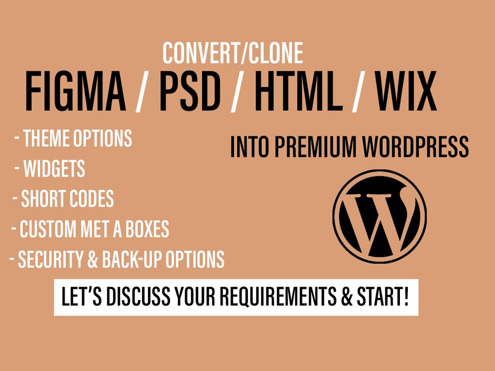 Clone squarespace, wix, HTML or duplicate any website into wordpress ...