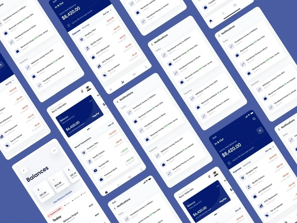 Mobile app design mockups or interactive mobile UI UX design in figma ...