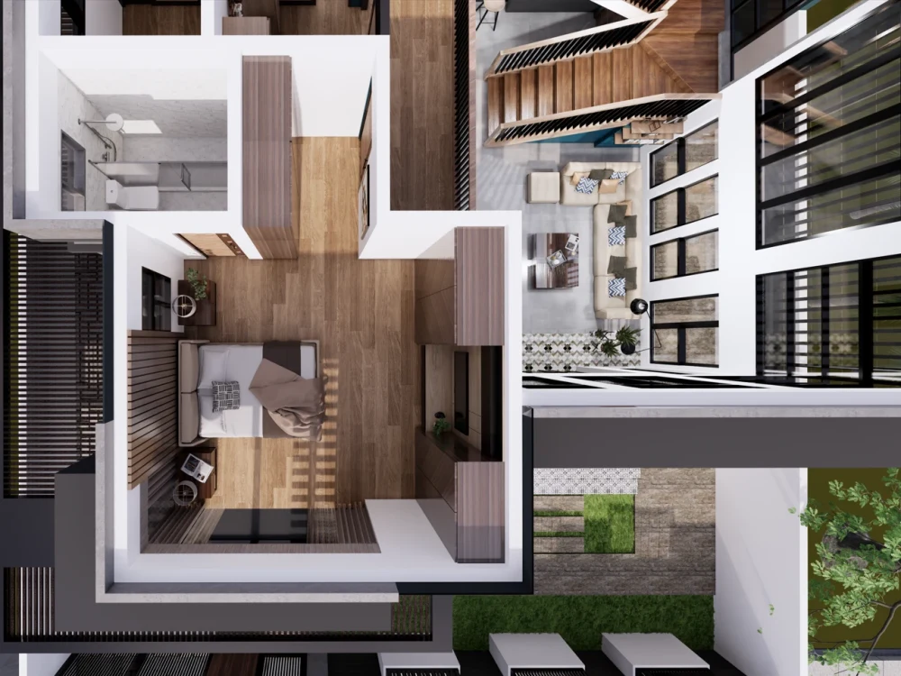 Realistic 3D floor plan renders | Upwork
