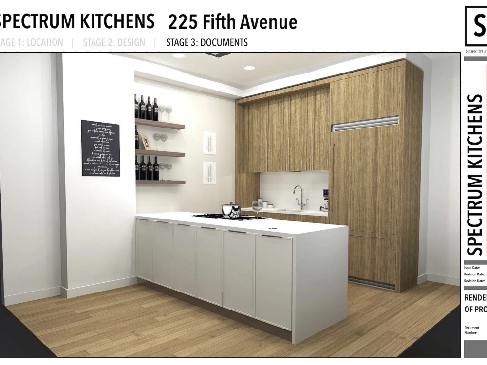 Detailed 3D KITCHEN PLANS with dimensions and renderings. | Upwork