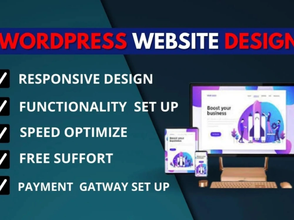 A modern and responsive wordpress website design | Upwork