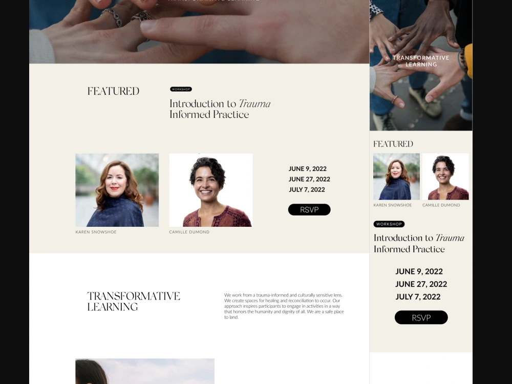 Modern responsive Landing Page design and Development | Upwork