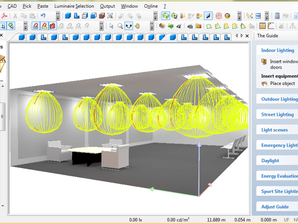 A dialux lighting design and electrical schematic drawing in 3days | Upwork