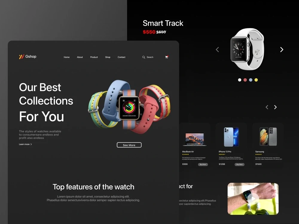 Stunning website UI UX design for your company | Upwork