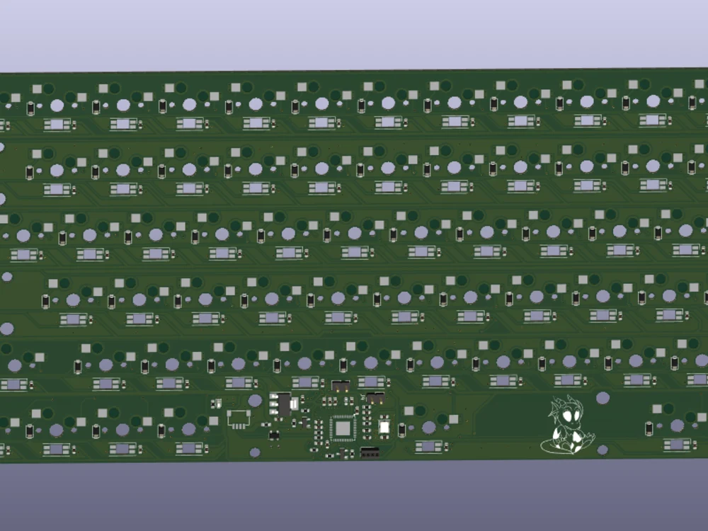 Customized Mechanical Keyboard PCB Design Production Files | Upwork