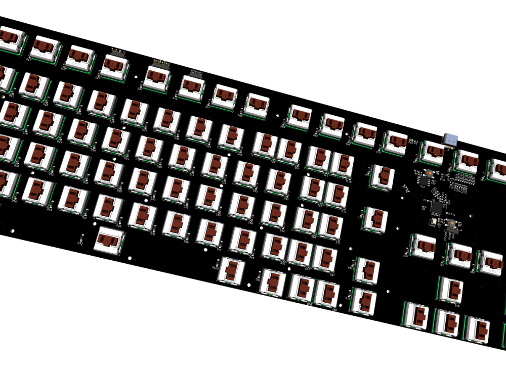 Customized Mechanical Keyboard PCB Design Production Files | Upwork