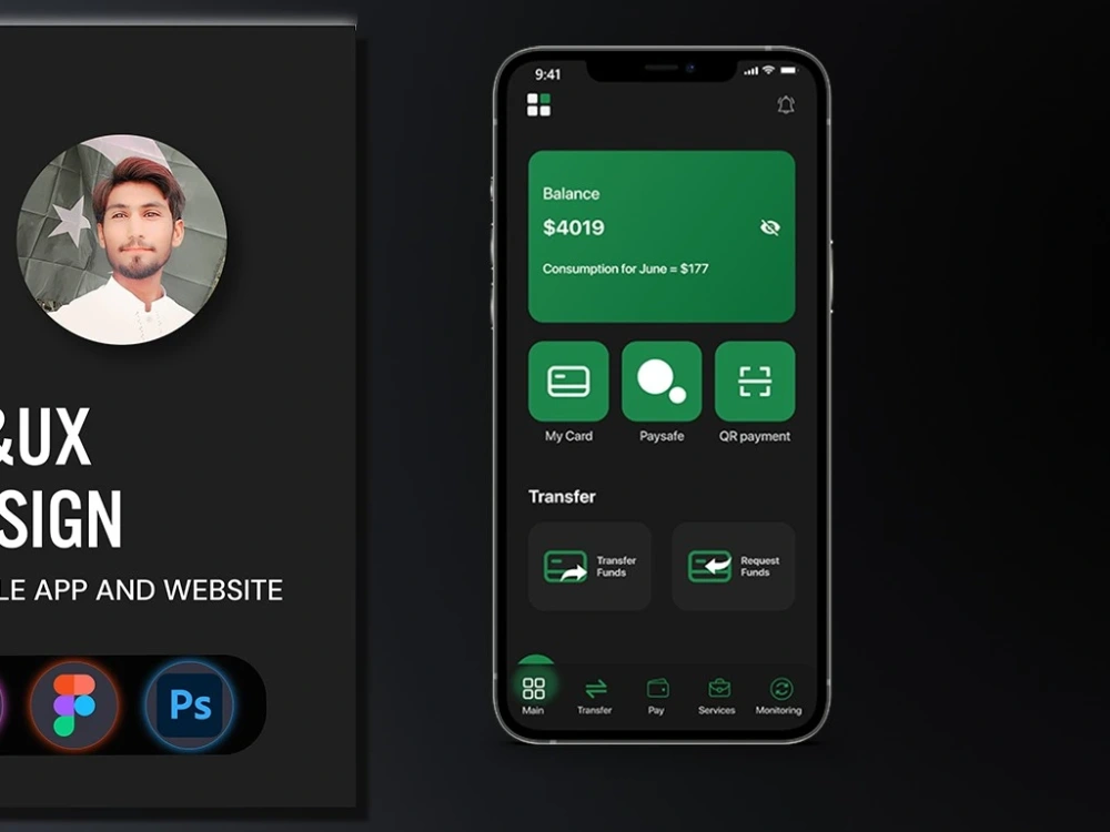 A mobile app UI UX mockup design in adobe xd or figma | Upwork