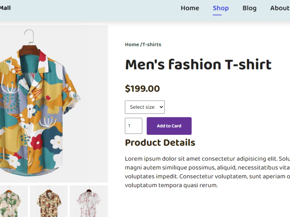 ECommerce website design- eCommerce web store fully responsive | Upwork