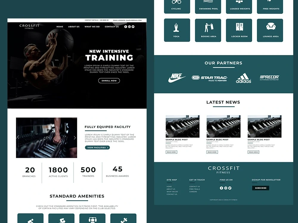 Modern website design and development | Upwork
