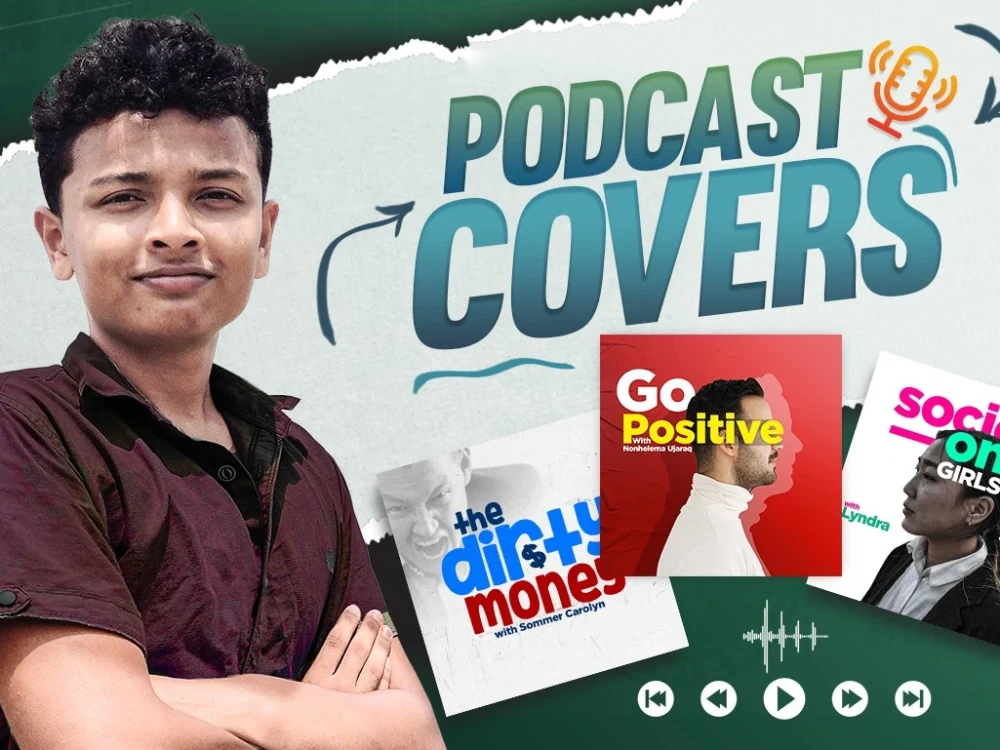 The best podcast cover art designed by professional Upwork