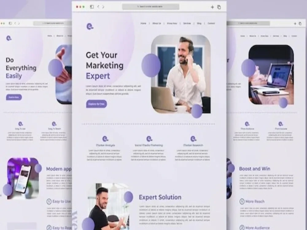 A unique professional responsive wordpress website | Upwork