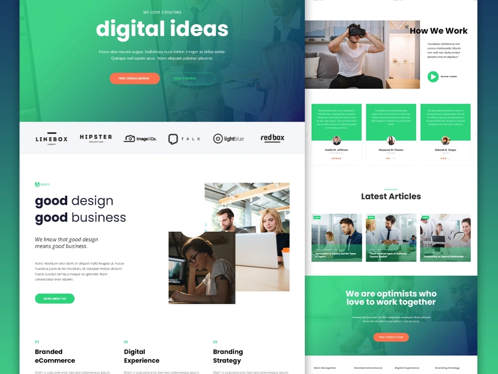Modern Responsive WordPress Website or Redesign Your Website | Upwork