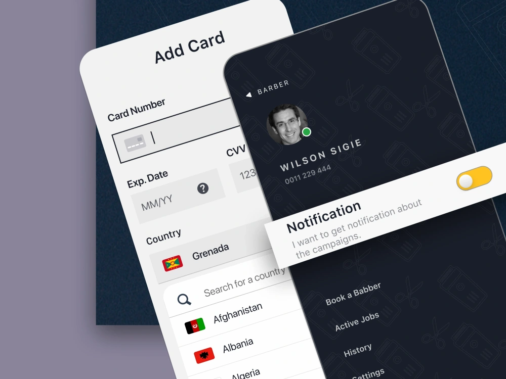 Stunning prototypes designed for your IOS app & web | Upwork